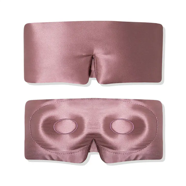 Silk Sleep Eye Mask - Eyelash Protecting & Contoured